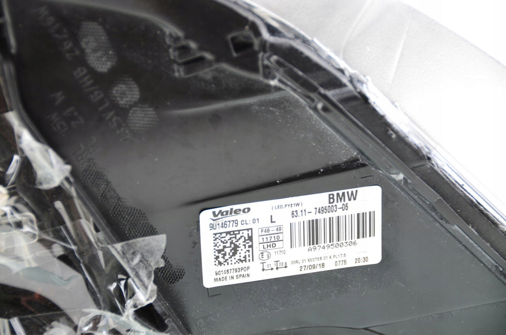 Frontscheinwerfer BMW X1 F48 7495003 LED Ein Stück (Rechts oder Links) Headlight SCH9601987836cs