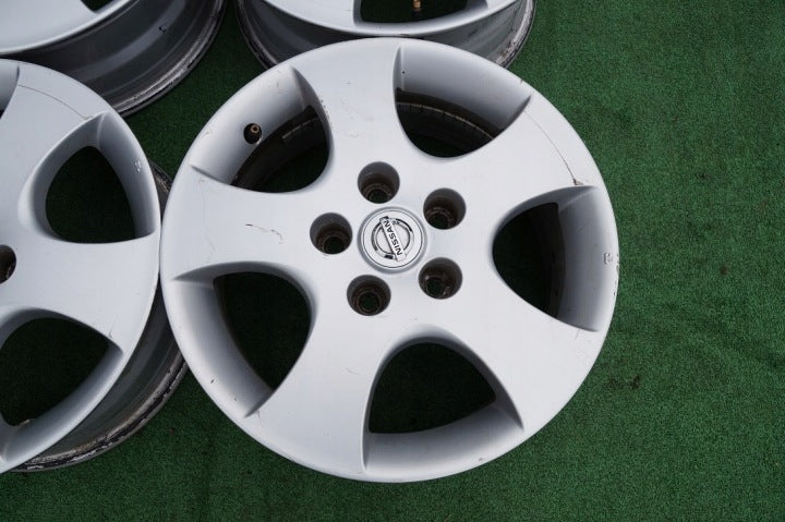 4x Alufelge 16 Zoll 6.5" 5x114.3 40ET Nissan Qashqai Primera P12 Rim Wheel FEL2534644943xm