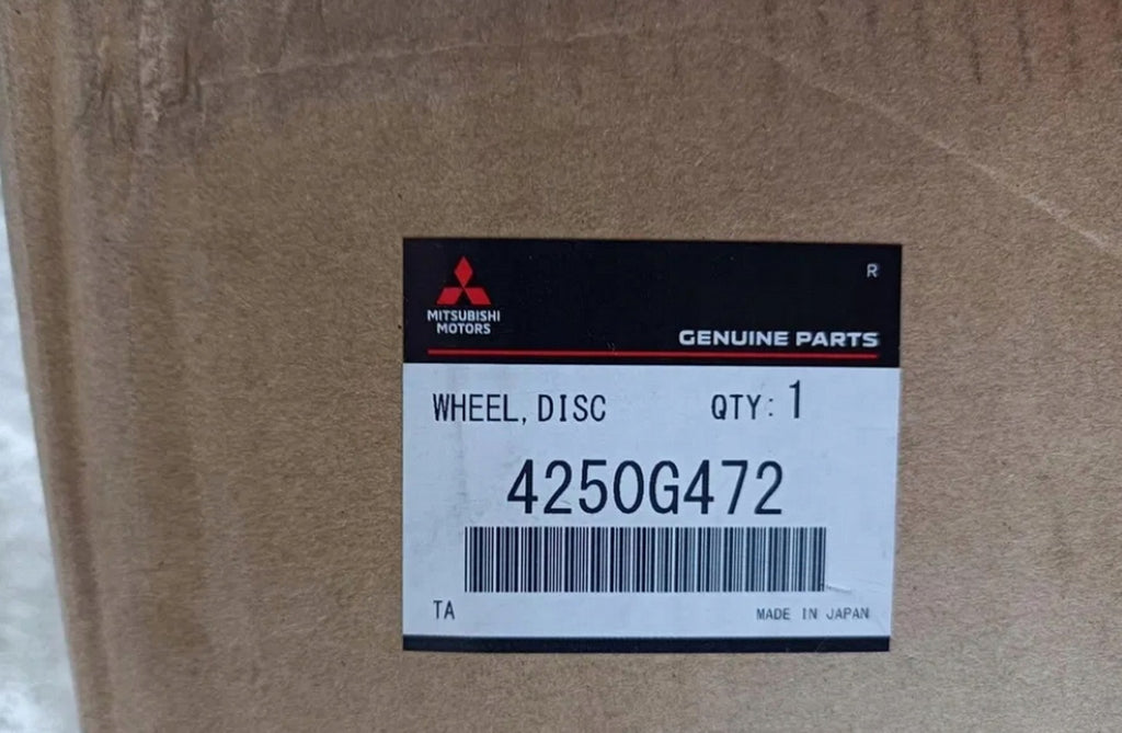 1x Alufelge 18 Zoll 7.0" 5x114.3 38ET 4250G472 Mitsubishi Eclipse Cross