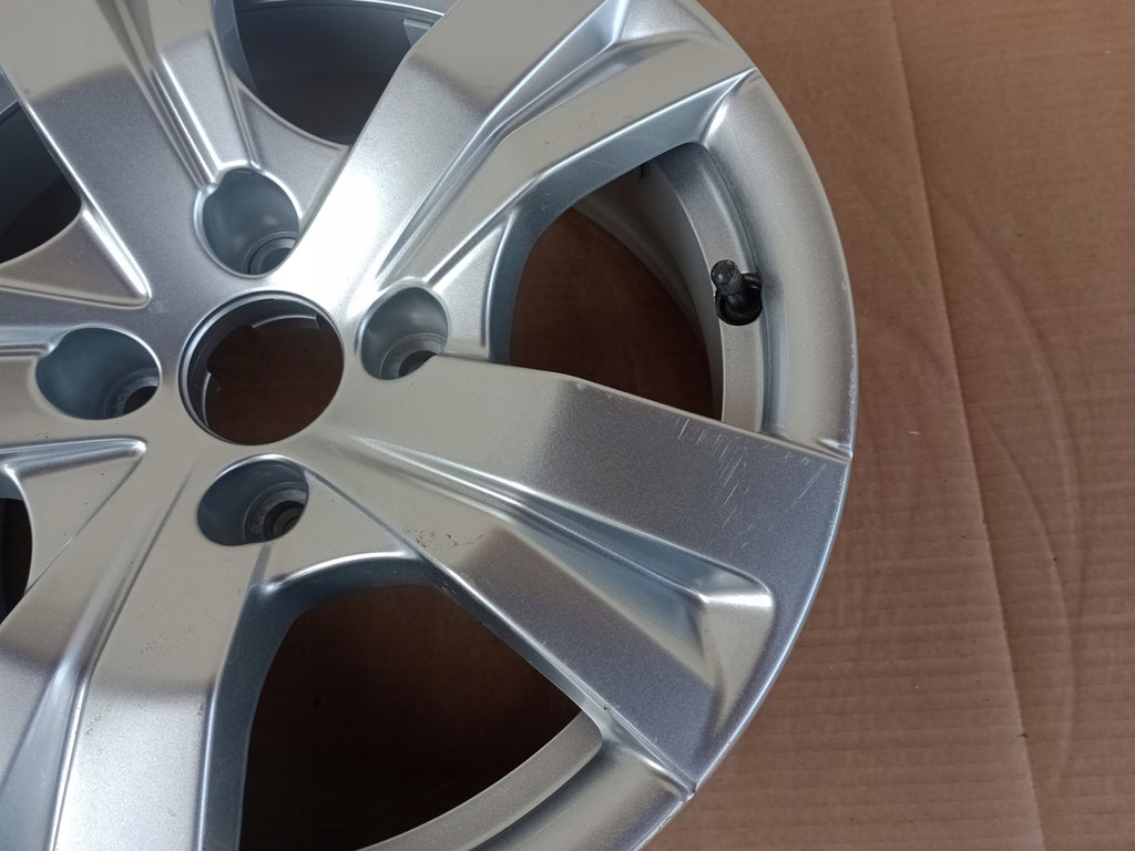 1x Alufelge 15 Zoll 6.5" 4x108 20ET 124998766 Peugeot Rim Wheel FEL9670434021py