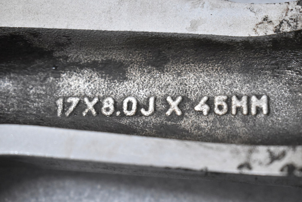 1x Alufelge 17 Zoll 8.0" 5x114.3 45ET Glanz Silber 6R33-1007-DA Ford Rim Wheel FEL9498943196zy