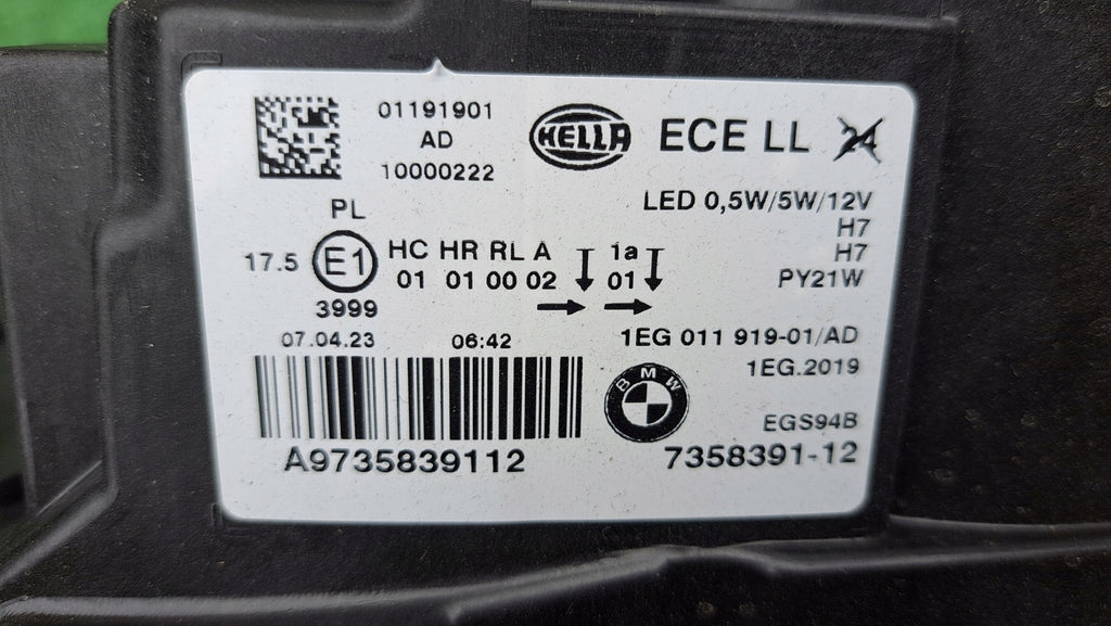 Frontscheinwerfer BMW 1 F21 F20 7358391-12 LED Links Scheinwerfer Headlight SCH8186003194is