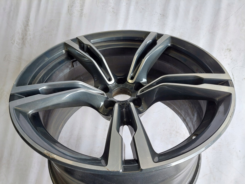 1x Alufelge 19 Zoll 10.5" 5x112 28ET Glanz Schwarz 7857076 BMW G30 F90 Rim Wheel FEL2744143144fo