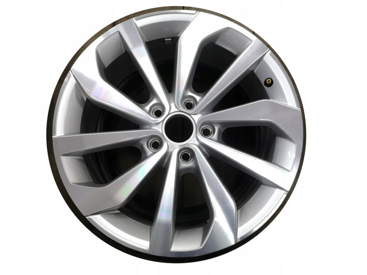 1x Alufelge 17 Zoll 7.0" 5x112 45ET Glanz Silber 2GA601025AC VW T-Roc Rim Wheel FEL9965221341lb