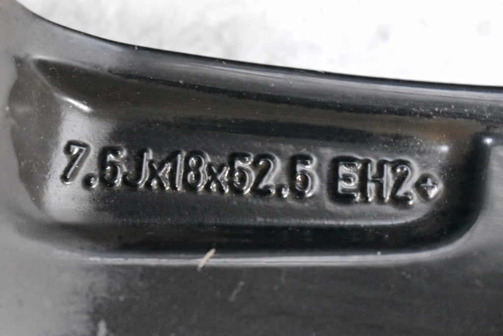 1x Alufelge 18 Zoll 7.5" 5x112 52,5ET 30760139, 31373099 Volvo V40 C30 Rim Wheel