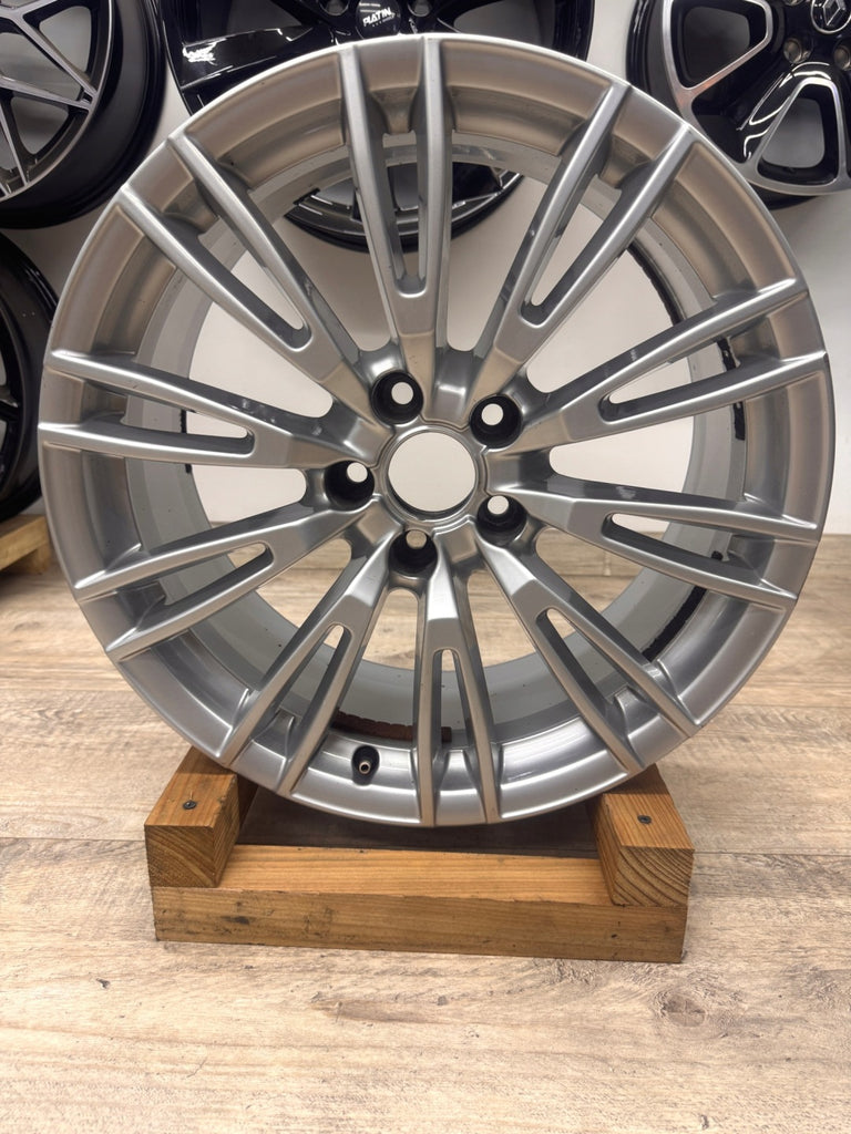 1x Alufelge 18 Zoll 8.0" 5x112 28ET Silber 4H0601025AP Audi Rim Wheel FEL8414060952yr