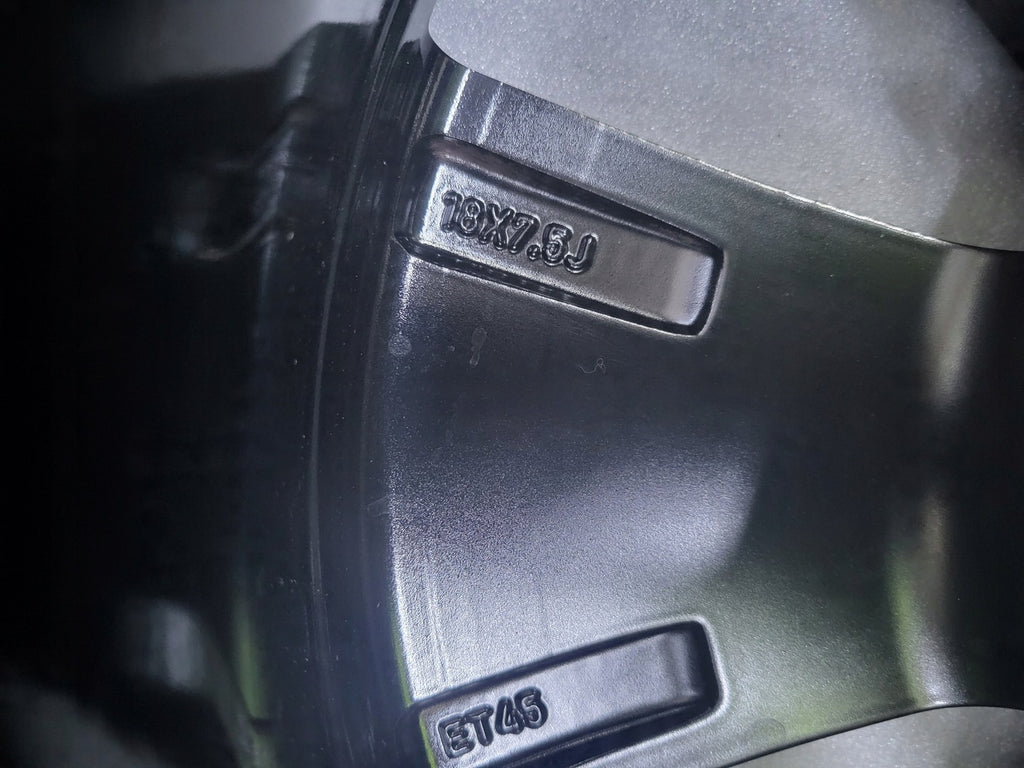 1x Alufelge 18 Zoll 7.5" 5x114.3 50ET KB4096U300 Nissan Maxima Murano Rim Wheel