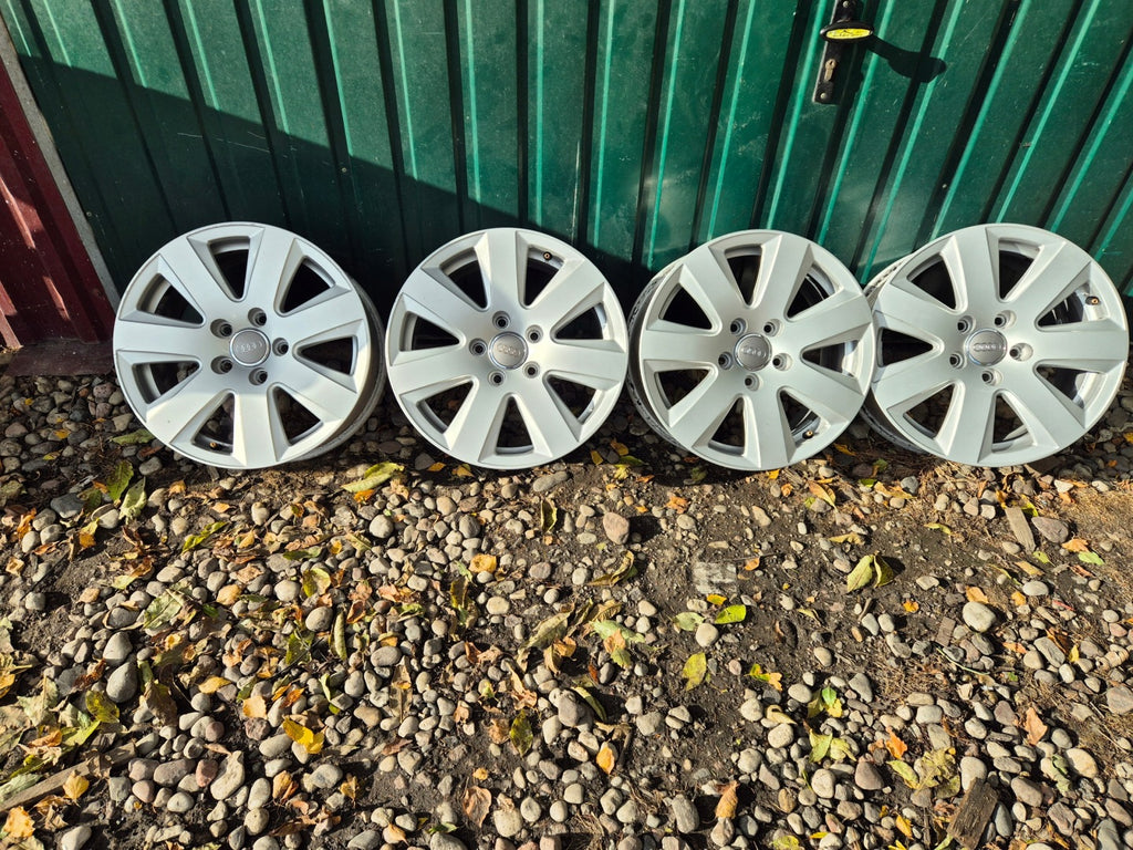 4x Alufelge 16 Zoll 7.5" 5x112 42ET Glanz Silber 4F0601025AN Audi Rim Wheel FEL7140090321tr
