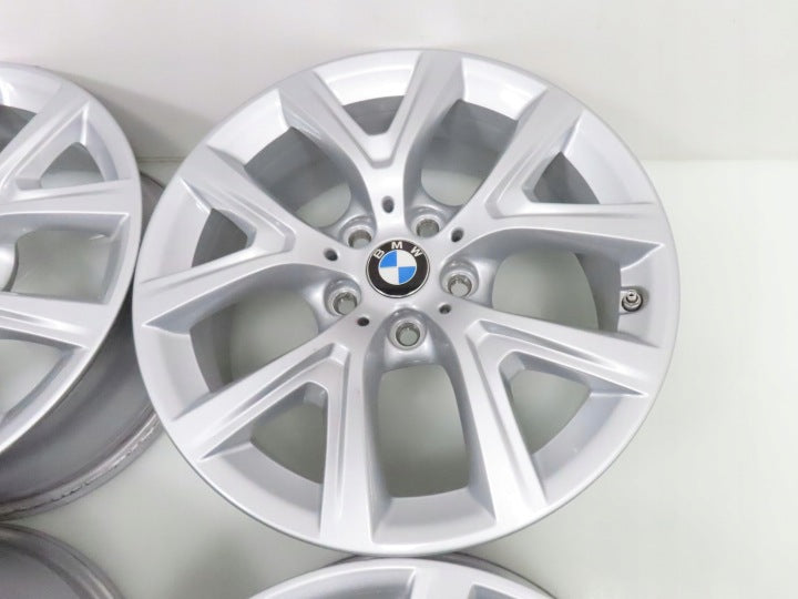 4x Alufelge 17 Zoll 6.5" 5x112 39ET Glanz Silber 6856076 BMW F39 X1 F48 FEL1052918538tv