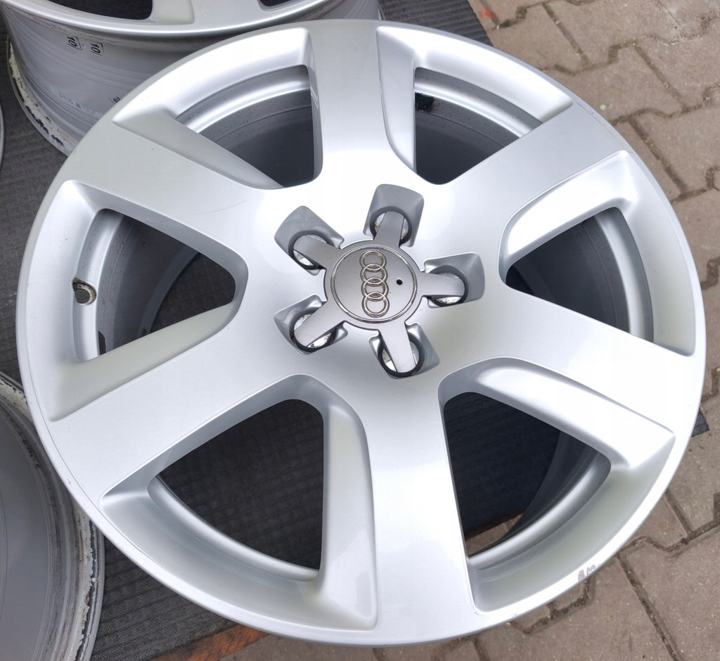 4x Alufelge 17 Zoll 8.0" 5x112 39ET Glanz Silber 4G0601025BK Audi C7 B8 FEL1555414318aa