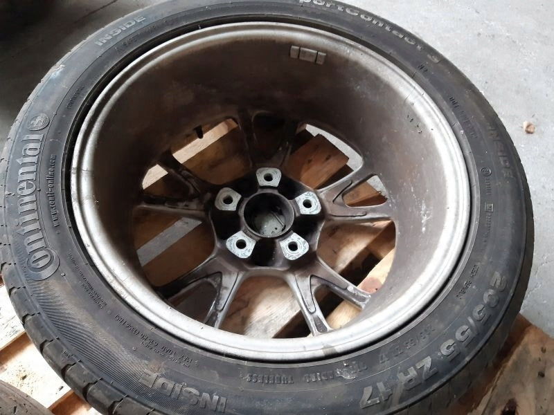 4x Alufelge 17 Zoll 8.5" 5x130 Porsche Boxster 986 Rim Wheel