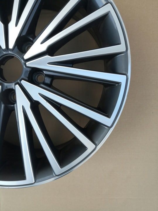 1x Alufelge 17 Zoll 7.0" 5x112 49ET 5F0601025Q Mg Leon Rim Wheel FEL2550125033mb
