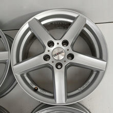 Laden Sie das Bild in den Galerie-Viewer, 4x Alufelge 16 Zoll 6.5" 5x112 46ET Glanz Silber Audi I Rim Wheel FEL7598496500cr