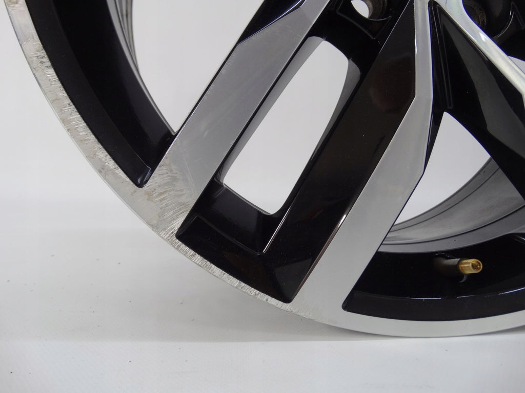 1x Alufelge 17 Zoll 7.0" 5x112 49ET Glanz Schwarz 5G0601025 VW Golf Vii FEL9785865992hj