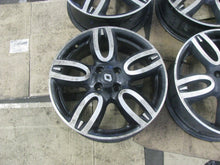 Laden Sie das Bild in den Galerie-Viewer, 4x Alufelge 17 Zoll 7.0" 4x100 55ET Glanz Schwarz 403000076R Renault Rim Wheel FEL6343381812vf