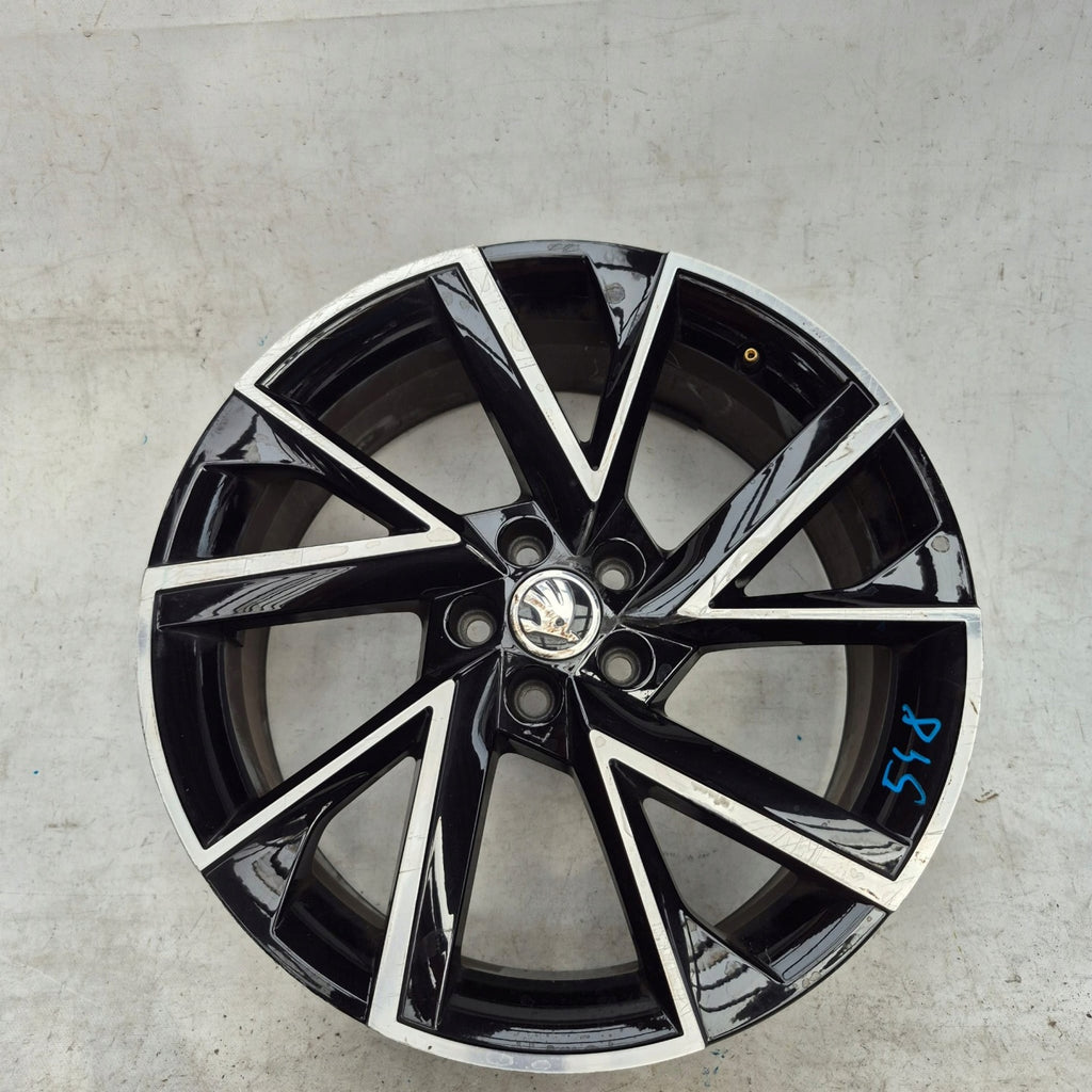 1x Alufelge 18 Zoll 7.0" 5x100 657601025G Skoda Scala Rim Wheel FEL3795519421px