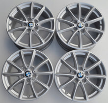Laden Sie das Bild in den Galerie-Viewer, 4x Alufelge 16 Zoll 7.0" 5x112 52ET Glanz Silber 6855080 BMW F44 F45 F46 FEL5214788015yt