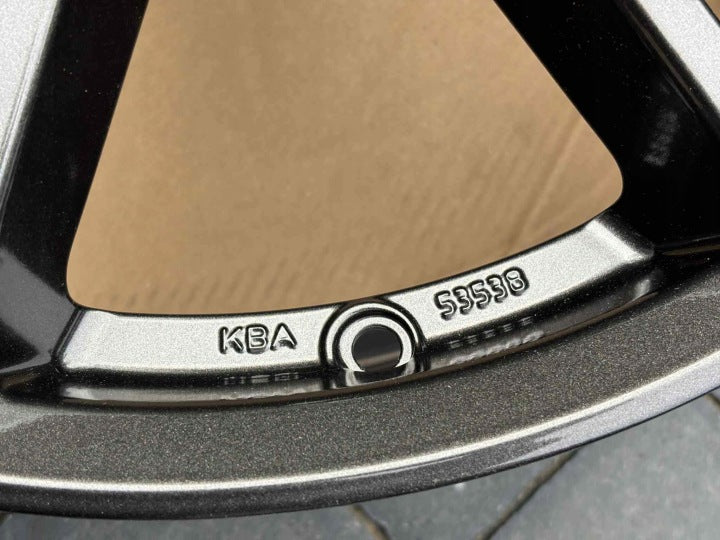 1x Alufelge 19 Zoll 8.0" 5x112 40ET Matt Schwarz Rim Wheel FEL4629434466ig
