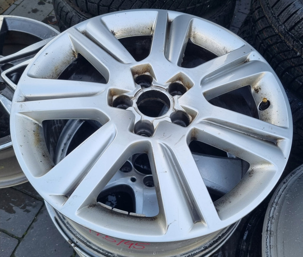 1x Alufelge 17 Zoll 7.5" 5x112 45ET Glanz Silber 8K0601025B Audi A4 B8 Rim Wheel FEL8638424914by