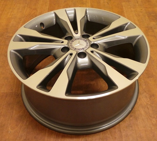 1x Alufelge 18 Zoll 7.5" 5x112 44ET A2054012802 Mercedes-Benz W205 Rim Wheel FEL8614781448rq