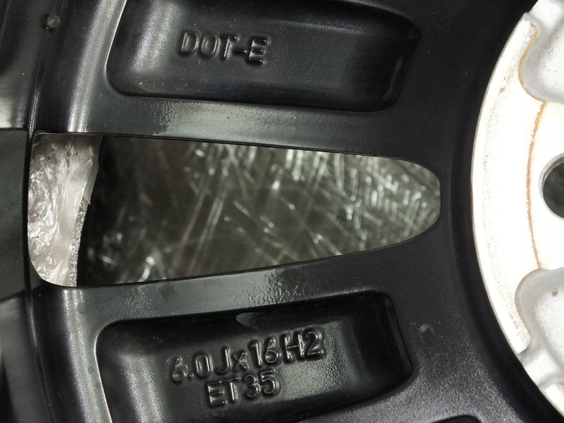 1x Alufelge 16 Zoll 6.0" 5x100 35ET Glanz Schwarz 2GM601025 VW T Cross Rim Wheel FEL8707376316tq