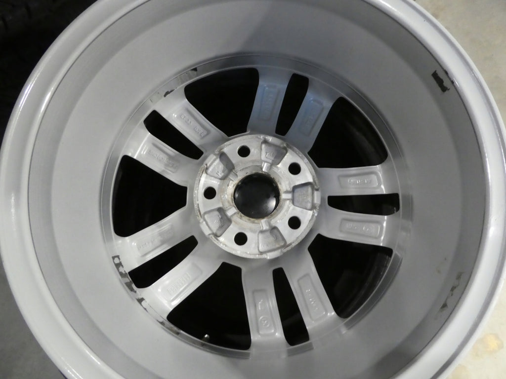 4x Alufelge 16 Zoll 6.5" 5x112 33ET Glanz Silber 5N0601025 VW Tiguan Rim Wheel FEL9518293500xi