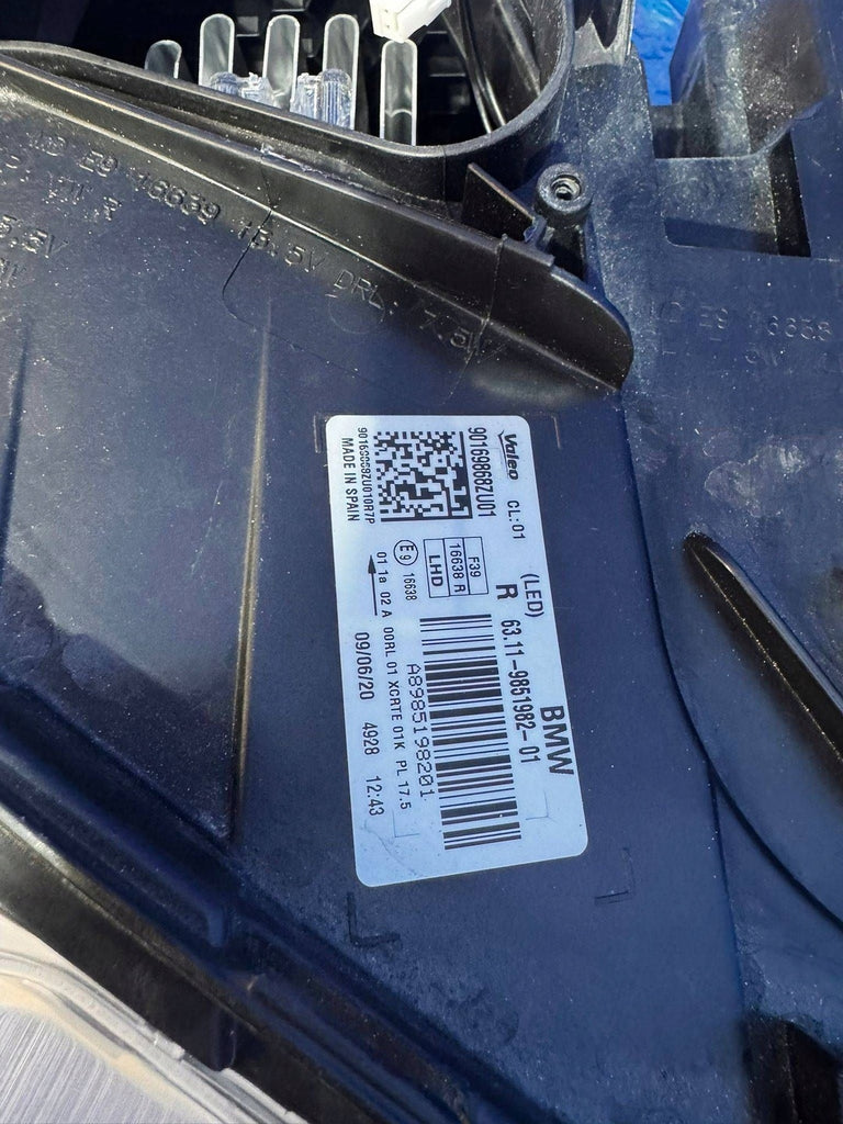 Frontscheinwerfer BMW X2 F39 9851982-01 Rechts Scheinwerfer Headlight SCH6391175707hd