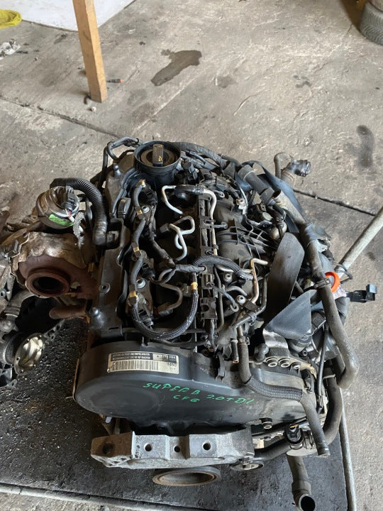 Motor Audi Skoda B7 Superb II CFG 2.0 TDI 170PS 125kW Diesel Engine Komplett MOT9888236115zf
