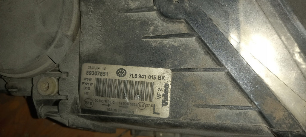Frontscheinwerfer VW Touareg 7L6941015BK Links Scheinwerfer Headlight