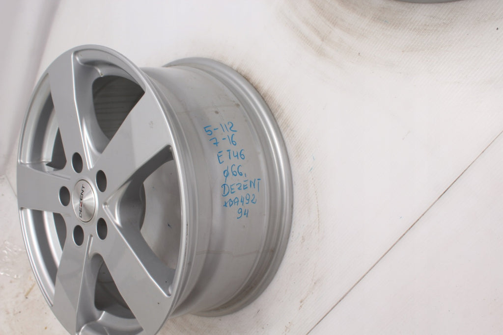 4x Alufelge 16 Zoll 7.0" 5x112 46ET KBA49294 Rim Wheel FEL4018325541iq