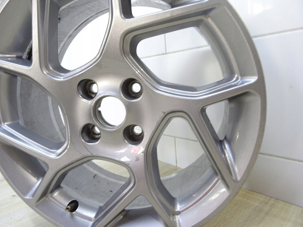 1x Alufelge 17 Zoll 7.5" 4x108 42 5ET Glanz Silber K1BJ-A1A Ford Fiesta