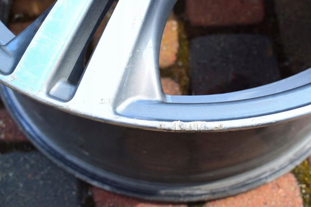 1x Alufelge 17 Zoll 7.5" 4x108 32ET Glanz Grau Mg Sw Rim Wheel