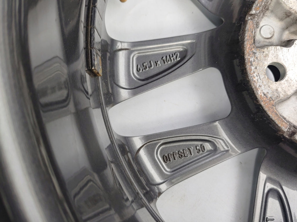 1x Alufelge 16 Zoll 6.5" 5x114.3 50ET 52910-G4200 Hyundai I30 Iii Rim Wheel FEL2920383289gv