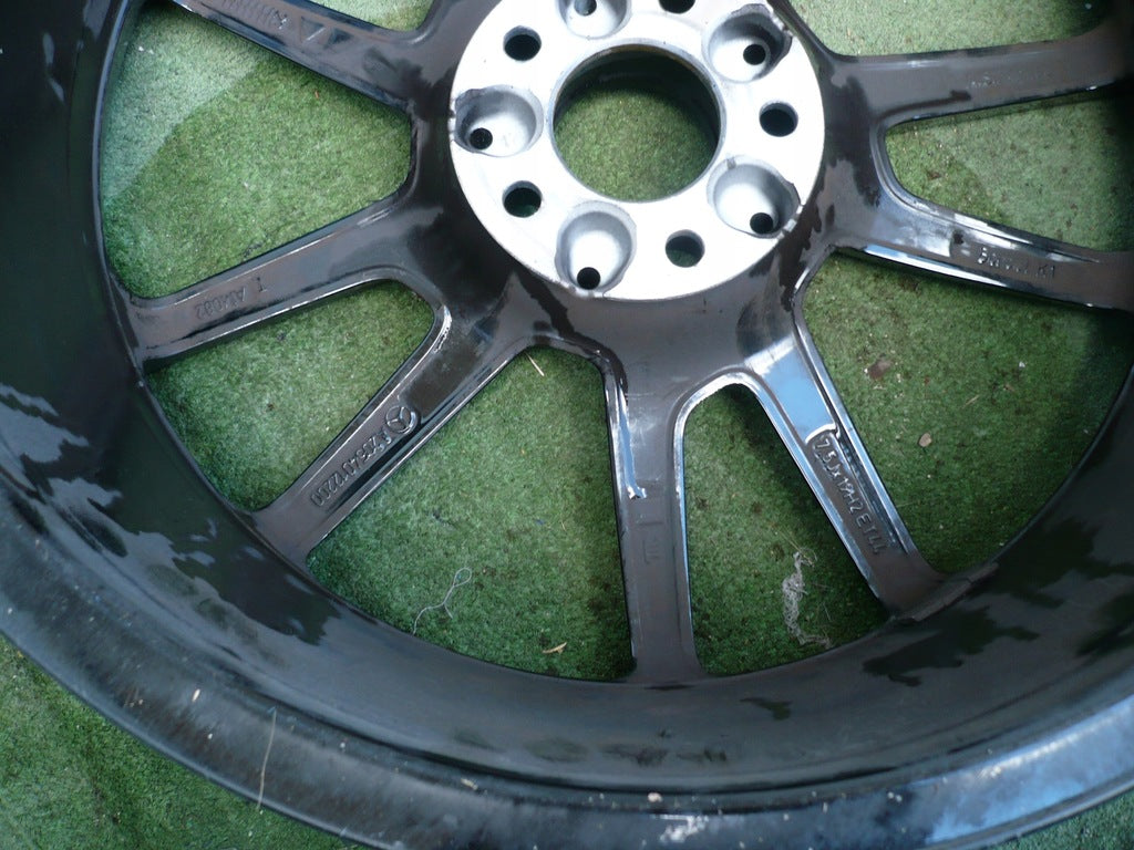 1x Alufelge 19 Zoll 8.5" 5x112 52ET A2054012300 Mercedes-Benz W205 Rim Wheel FEL2259313742bh
