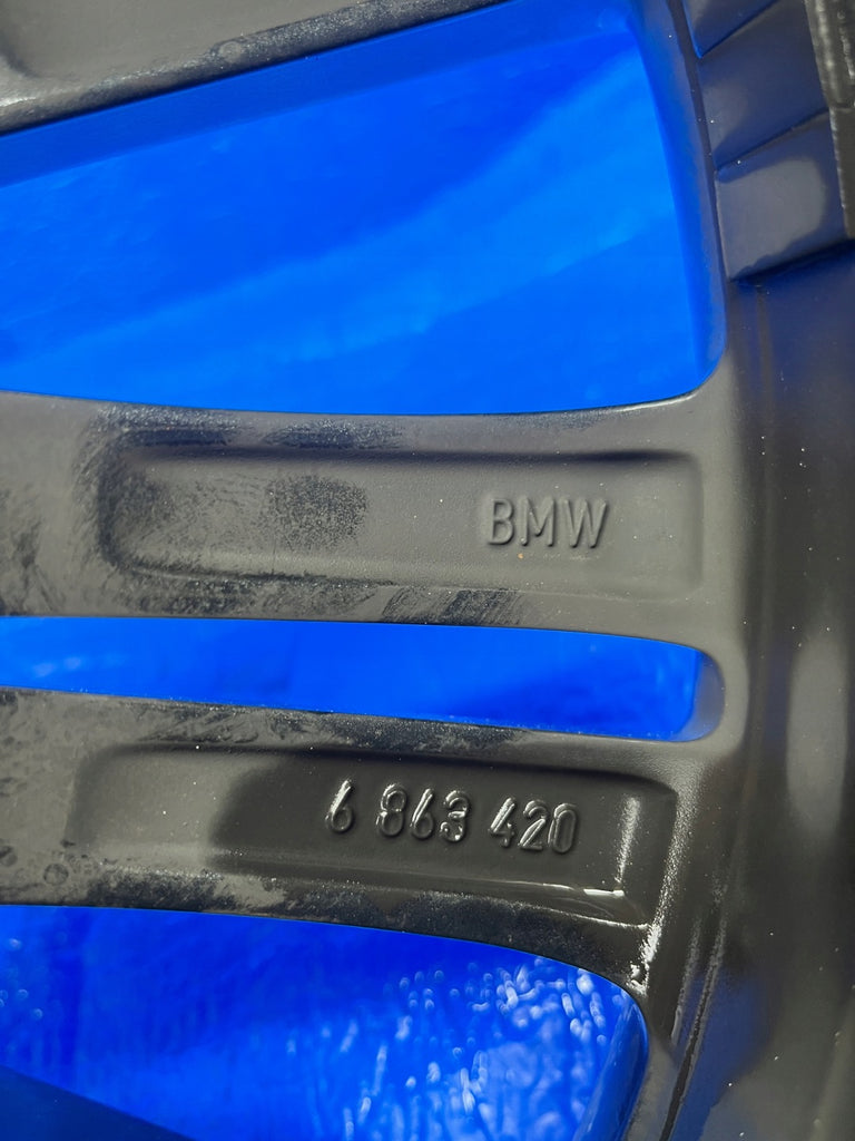 1x Alufelge 18 Zoll 8.0" 5x112 30ET Glanz Graphit 6863420 BMW G31 G30 Mg FEL4670553635zn