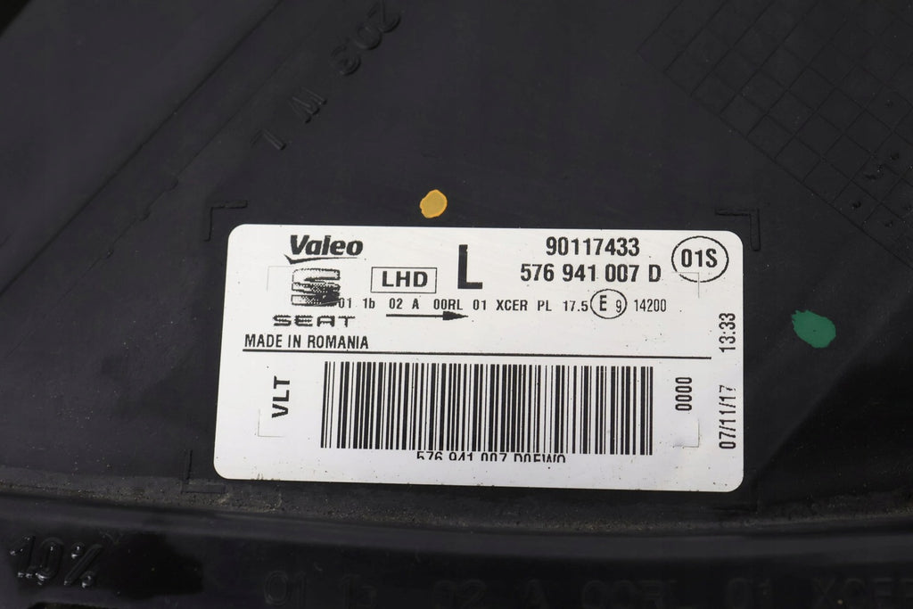 Frontscheinwerfer Seat Ateca 576941007D Laser Links Scheinwerfer Headlight