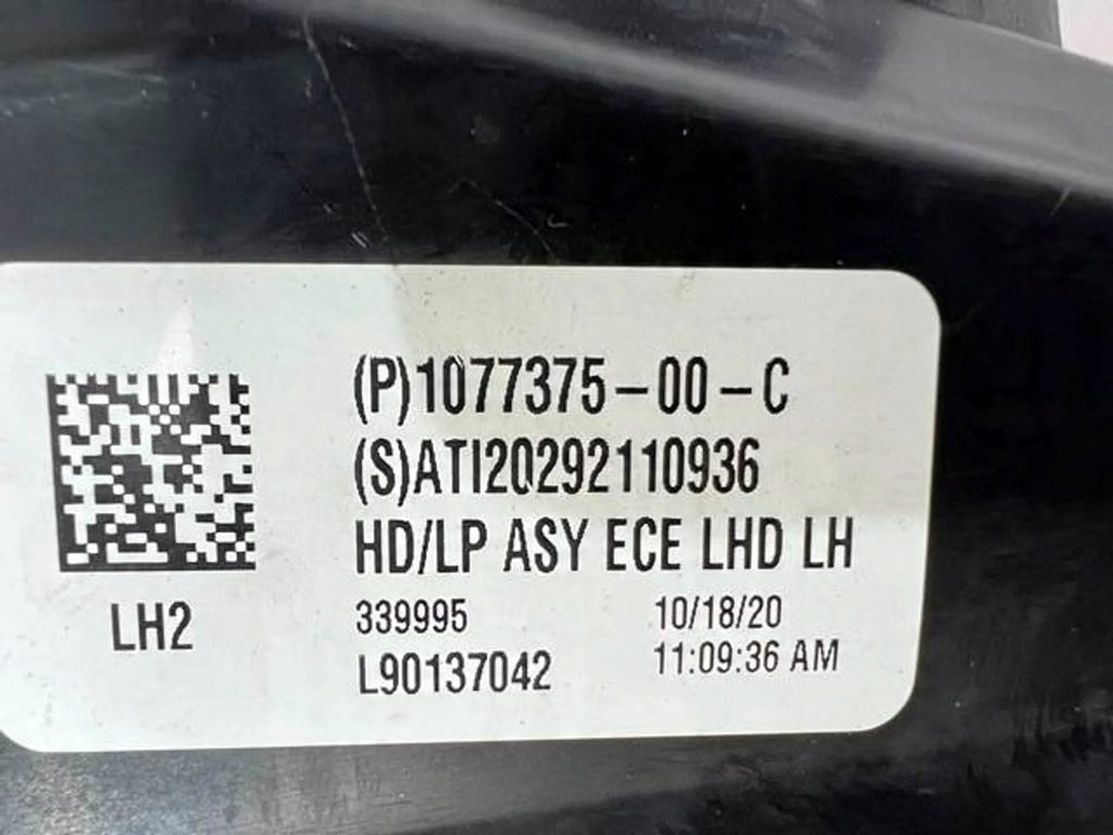 Frontscheinwerfer Tesla Model Y 10773775-00-C Links Scheinwerfer Headlight