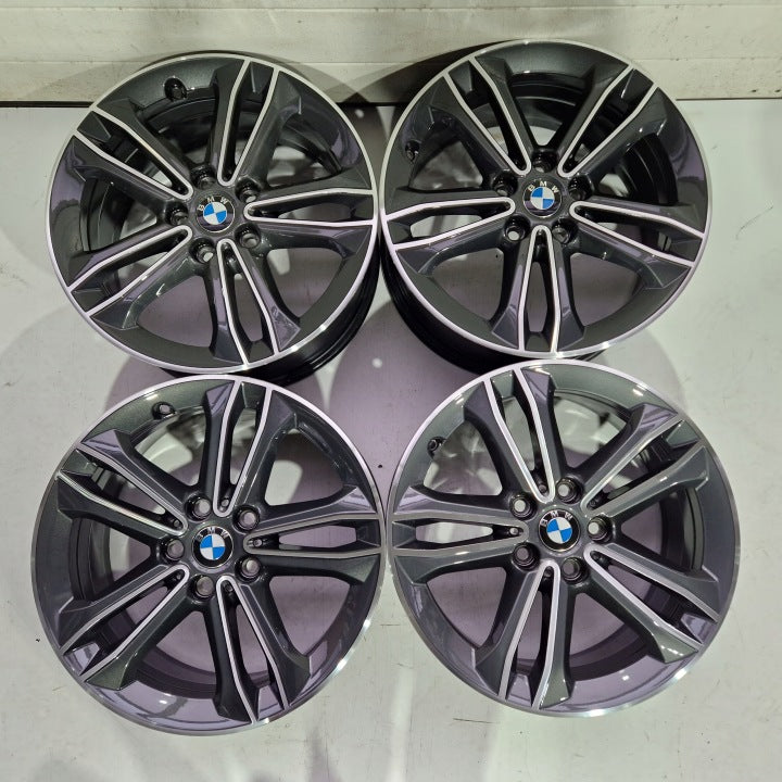 4x Alufelge 17 Zoll 7.5" 5x112 54ET BMW 4 Gran 2 F44 Tourer F45 F46 Rim Wheel FEL5387731778ld