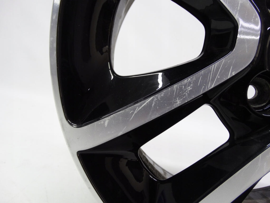 1x Alufelge 16 Zoll 6.0" 4x100 50ET Glanz Schwarz 403004526R Renault Twingo Iii FEL7913578386th