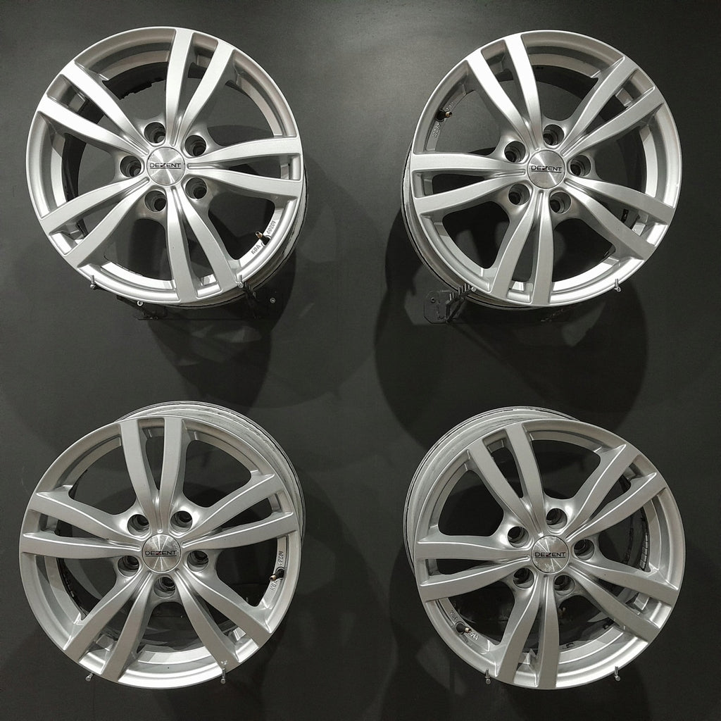 4x Alufelge 16 Zoll 6.5" 5x114.3 38ET KBA51643 Kia I Juke Rim Wheel FEL6135744644mg