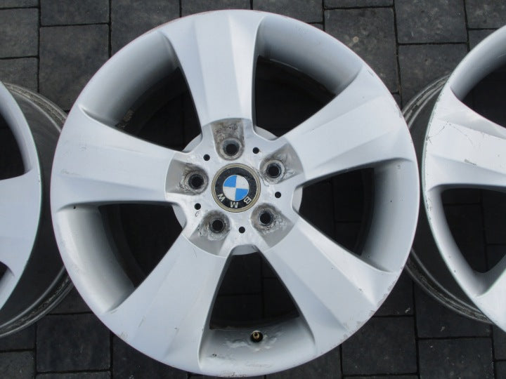 4x Alufelge 18 Zoll 8.0" 5x120 46ET Glanz Silber BMW 4 Rim Wheel FEL8148524245ff
