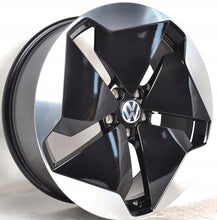 Laden Sie das Bild in den Galerie-Viewer, 4x Alufelge 20 Zoll 7.5" 5x112 44ET Glanz Schwarz 10A601025B VW Golf Rim Wheel FEL4267598750fh