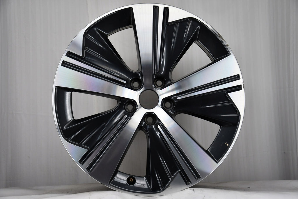 1x Alufelge 19 Zoll 7.0" 5x112 43ET Glanz 5FJ601025G Mg Rim Wheel FEL8972710235tp