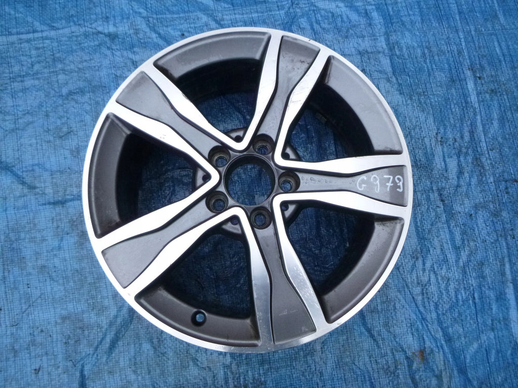 1x Alufelge 17 Zoll 7.0" 5x112 A2054010800 Mercedes-Benz Rim Wheel