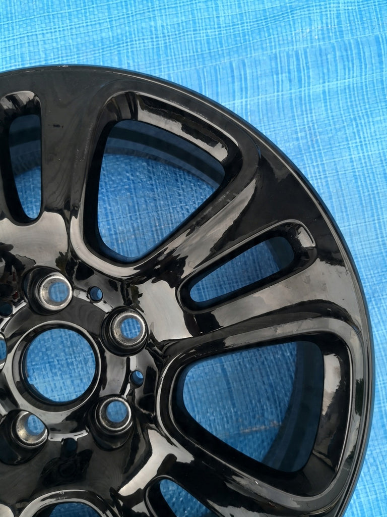 1x Alufelge 17 Zoll 5.5" 5x112 45ET Glanz Schwarz 6855119 Mini F57 F56 F55