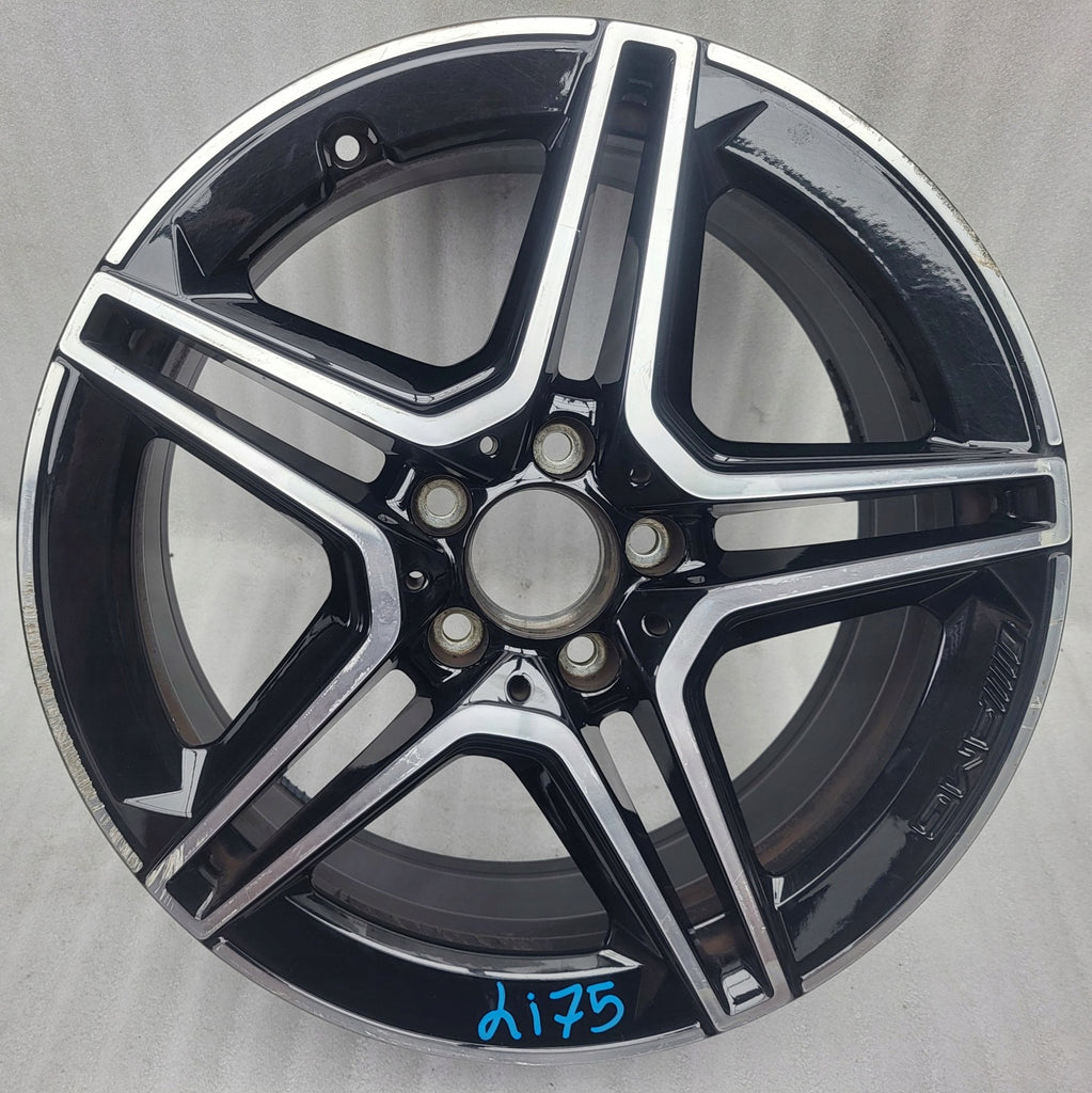 1x Alufelge 18 Zoll 7.5" 5x112 49ET A1774011500 Mercedes-Benz Cla C118 Rim Wheel FEL2195508309wi