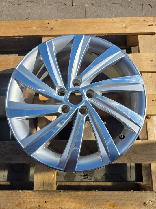 1x Alufelge 18 Zoll 8.0" 5x112 48ET 5E0601025H Skoda Octavia I Rim Wheel FEL8990229730qg