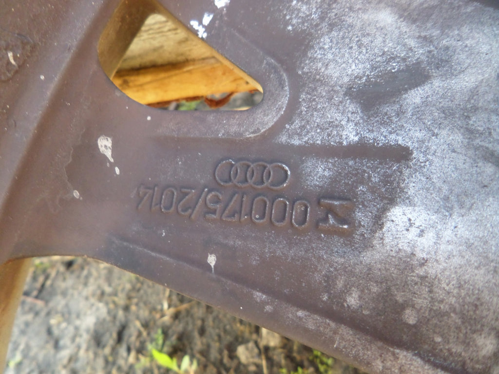 1x Alufelge 17 Zoll 7.5" 5x112 38ET Matt Silber 8W0601025K Audi Rim Wheel FEL8869895518qy