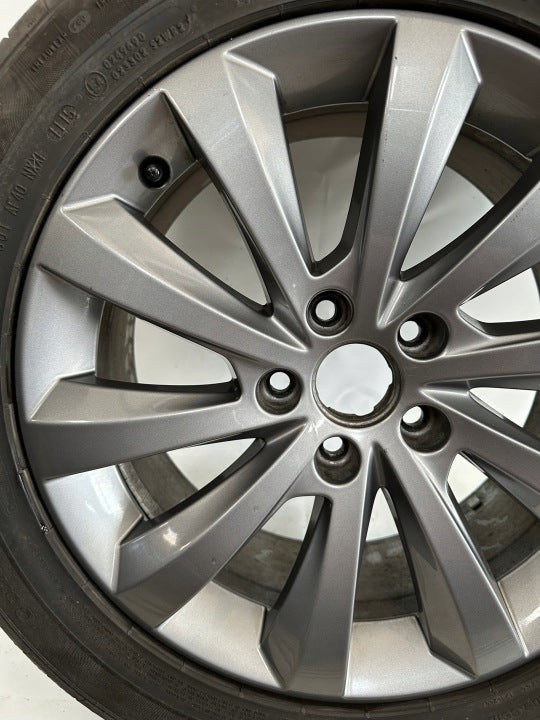 1x Alufelge 17 Zoll 7.0" 5x112 39ET Glanz Schwarz 7N5601025 Seat Rim Wheel FEL3155326214yx