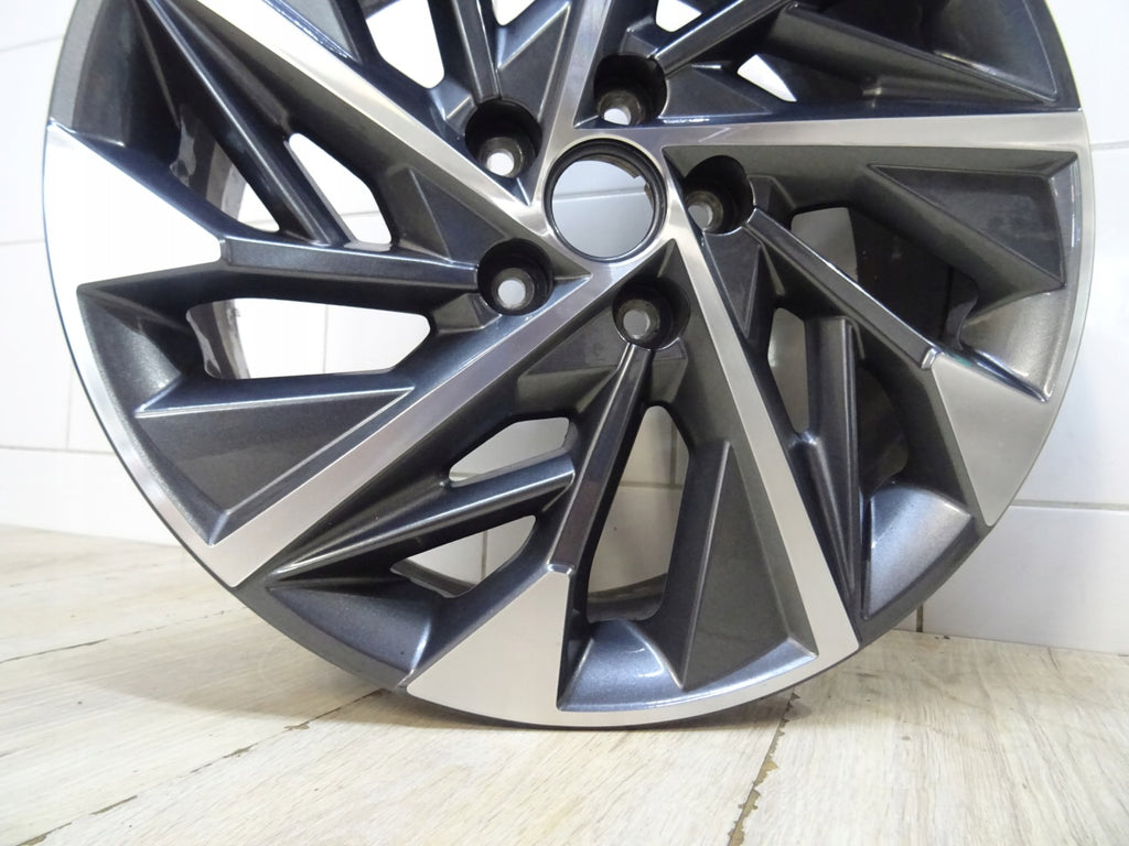 1x Alufelge 18 Zoll 7.5" 5x112 51ET Glanz Graphit 52910-N7220 Hyundai Tucson FEL1795631622ab